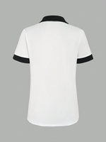 Kaus kustom kualitas tinggi kaus Polo wanita ukuran besar wanita Breathable kaus Polo sublimasi polos kaus Wanita