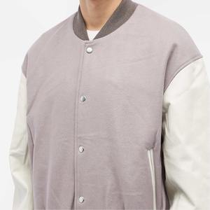 Chaquetas universitarias de talla grande para hombre, chaquetas universitarias al por mayor, chaquetas universitarias con logotipo personalizado, chaqueta universitaria Letterman para hombre, venta al por mayor - Product Image 2