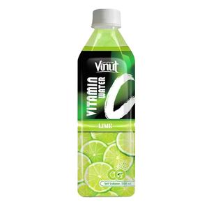 Bebida Energética de Limón de 500 ml con Lima VINUT Sin Azúcar Muestra Gratuita Etiqueta Privada Venta al por Mayor - Product Image 1