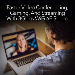 NETGEAR A8000-100PAR Nighthawk AXE3000 อะแดปเตอร์ไวไฟ 6E แบบพกพาสำหรับแล็ปท็อป พอร์ต USB 3.0 มีสินค้าพร้อมส่ง - Product Image 5