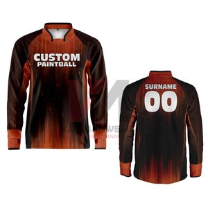 Maillot de paintball de haute qualité avec graphismes sublimés, tissu durable, performance optimale pour le jour du match, maillot de sublimation de qualité supérieure - Product Image 4