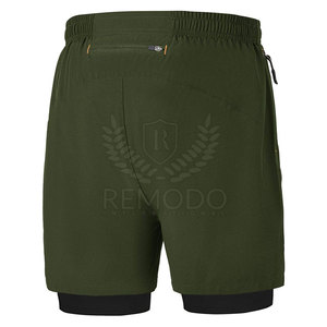 2025 été Logo personnalisé actif pantalon taille élastique Shorts hommes Shorts de course en gros imprimé Shorts - Product Image 2
