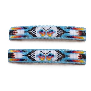 Barrette à perles de rocaille élégante Barrette à cheveux faite à la main pour les filles Barrette perlée à la main personnalisée avec perles de rocaille pour les femmes - Product Image 2