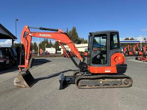 Miniexcavadora Kubota KX057-4 2017: Rendimiento Confiable de 5 Toneladas con Sistema Hidráulico Avanzado - Product Image 2