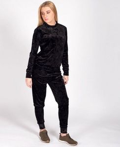 Printemps été hiver femmes velours survêtements salon porter femmes velours sweats à capuche veste et pantalons de survêtement femmes survêtement - Product Image 2