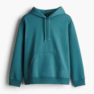 Hombres 100% Algodón 320Gsm Essential FOG Pullover Sudadera con capucha Sudadera Patrón sólido con capucha - Product Image 6