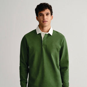 Elegante camiseta de rugby de manga larga para Hombre | Ajuste relajado para looks deportivos | Servicios OEM y ODM disponibles - Product Image 2