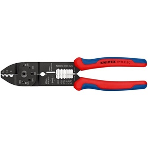 คีมย้ำสายไฟ KNIPEX 230 มม. สำหรับสายเคเบิลขนาด 0.5-6 มม. (AWG 20-10) และอุปกรณ์เสริม - Product Image 4