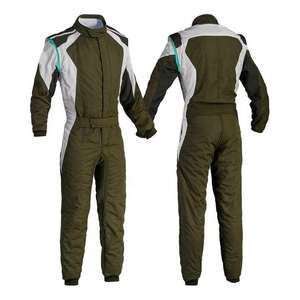 Haute qualité séchage rapide vêtements de sport automobile couleur personnalisée maillot de course Kart combinaison de course coupe-vent approvisionnement direct d'usine - Product Image 1