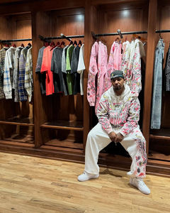 500gsm Custom Logo Mens Acid Wash Sun Faded Distressed Patches Hoodies Embroidery Oversized Boxy Zip up Hoodie for Men - Product Image 4