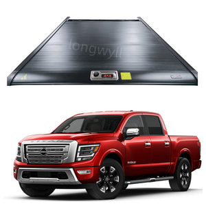 Nissan Titan Sport UTE accessoires manuel électrique rétractable couvercle rouleau N serrure Anti-pression clé étanche couverture roulante - Product Image 2