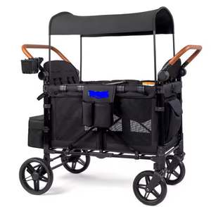 NUEVO Carrito de Bebé ORIGINAL, Carrito de Playa Plegable de Alta Resistencia con 4 Asientos, Tela Oxford 600D - Product Image 1