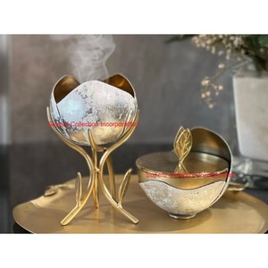 Elegante soporte de incienso de cerámica con diseño de rama con decoración de incienso de mesa dorada, perfecto para aromaterapia y decoración del hogar - Product Image 6