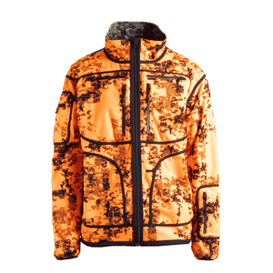 Venta caliente demanda personalizada profesional traje de caza Reversible Top clásico naranja Camo Upland traje de caza - Product Image 6
