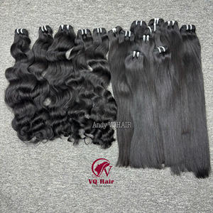 เครื่องต่อผม100% แบบลอนผมธรรมชาติหนาสองชั้นทำจากหยักศกเวียดนามไม่ผ่านกระบวนการ - Product Image 2