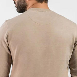 Sudadera Personalizada con Cuello Redondo y Bordado para Invierno, OEM, 100% Algodón, Sudaderas Lisas para Hombre, Ropa de Último Diseño, Básicas y Transpirables - Product Image 5