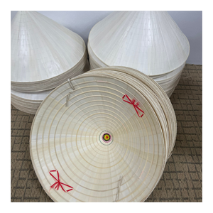 Chapeau de bambou rustique en feuille de palmier-Choix écologique, style naturel, idéal pour les festivals, les pique-niques en plein air, les vêtements de ferme, les accessoires photo culturels - Product Image 6