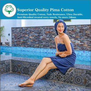 Custom Super Soft Hotel Cotton Terry Bath <b>Towel</b> Premium 600 Gsm Terry Toewl Terry Towelling Fabric - Product Image 5