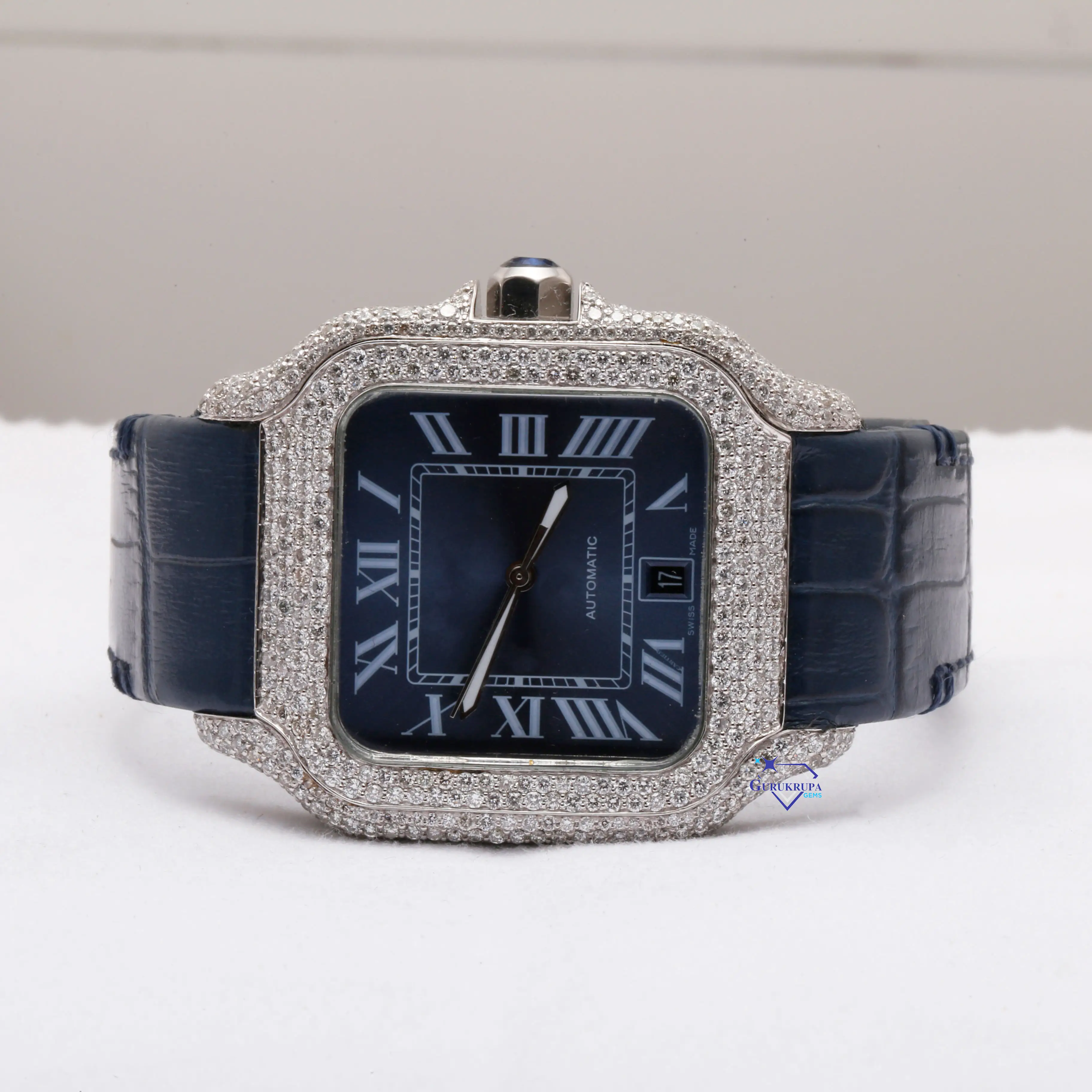 Hiphop Sieraden Gemaakt Met Moissanite Diamant Stijlvolle Sieraden Met Vvs Helderheid Mode Polskleding Horloge Voor Heren