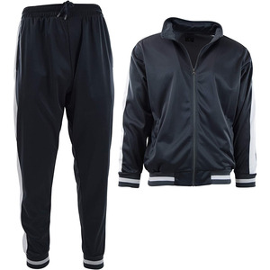Zip up Custom logo Design And Color Tracksuit Set For Men / Wholesale Rate OEM Service Full Sleeves 2026 Casual Wear Relaxed Fit - Product Image 1