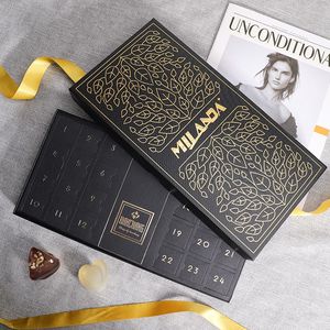 Wholesale Custom Printed Luxury Bookshaped Folded Chocolate Packaging Boxes Bulk Cardboard Magnetic Gift Packaging Chocolate Box - Product Image 5