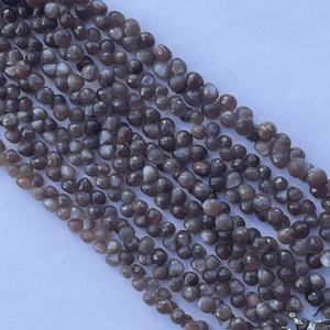 6mm 8mm Natural Chocolate <b>Moonstone</b> Stone Faceted Onion Tear Drops Briolette Beads Jewelry Making Necklace <b>Bracelet</b> Alibaba 2024 - Product Image 3