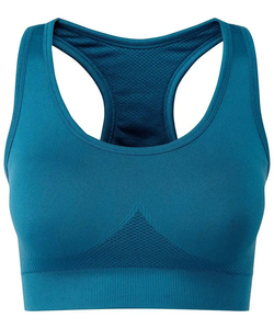 Venta al por mayor de sujetadores de gimnasio de alto entrenamiento de LICRA desnuda con logotipo personalizado puertos para mujeres 2024 totalmente personalizado mejor precio Sujetador deportivo de las mujeres - Product Image 2