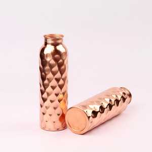 Botella de Agua de Cobre de 650 ml, Venta Directa de Fábrica, a Prueba de Fugas, para Yoga, Gimnasio y Salud Ayurvédica, Botella de Plástico para Uso Diario - Product Image 2