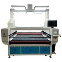 Coupeur de tissu de sublimation de découpeuse de gravure de laser de patch en cuir fortement recommandé pour la production par lots