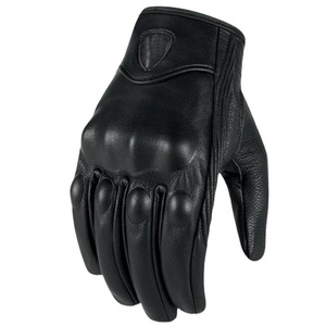 Gants de moto en cuir véritable pour écran tactile en gros, gants de moto en cuir de mouton véritable du Pakistan - Product Image 5