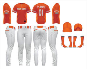 ชุดเครื่องแบบเบสบอลชุดกีฬาใส่สบายสไตล์อินเทรนด์ - Product Image 5