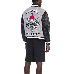 Meilleures ventes Veste d'hiver en toile de haute qualité pour hommes, col montant, style universitaire - Product Image 5