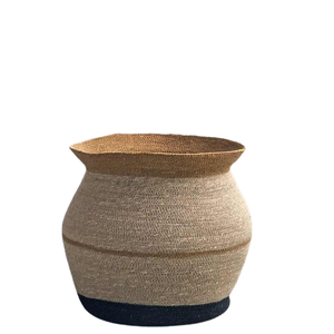 Cesta de hierba de mar ecológica natural de diseño Simple para uso doméstico de almacenamiento de ropa disponible a precio competitivo en venta al por mayor - Product Image 4