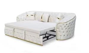 เตียงโซฟาปรับนอนสไตล์ร่วมสมัยหรูหราสำหรับบ้านโรงแรมวิลล่าใช้สำหรับชุดห้องนั่งเล่นสุดหรู - Product Image 2