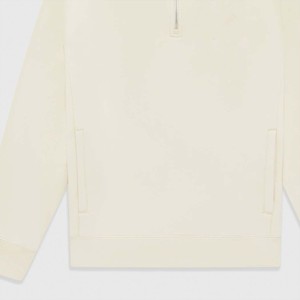 เสื้อสวมหัวขนแกะซิปไตรมาสสำหรับผู้ชายใส่สบายและอบอุ่นเหมาะสำหรับชุดลำลองและกิจกรรมกลางแจ้ง - Product Image 6