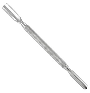 Logo personnalisé en acier inoxydable ongles cuticules poussoir pour manucure et nettoyage des ongles - Product Image 1