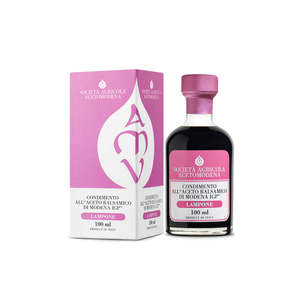 Vinaigrette balsamique à la framboise Modena IGP 100ml liquide par bouteille 12 bouteilles par boîte - Product Image 1