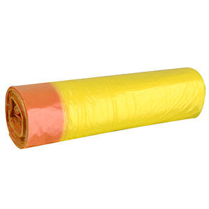 Drawstring trash <b>bag</b> overlap on roll with custom paper box ODM With Factory Price - Product Image 5