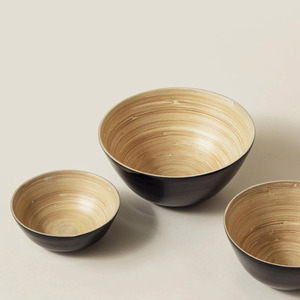 Frutero de Fibra de Bambú Sostenible, Biodegradable, con Acabado Lacado, Artículos de Cocina y Comedor Económicos - Product Image 4