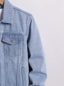 Veste en jean pour homme dernière conception avec un jean de haute qualité au prix de gros fabriqué au Pakistan - Product Image 4