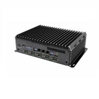 Komputer Industri Tertanam Serbaguna dan Tangguh MBOX-520-i9-3L-6C-12U Mendukung Intel LGA1151 Generasi ke-6-9 Celeron/Core I9 Stok Tersedia