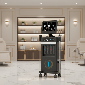 Máquina facial de oxígeno, revitalización de la piel, suaviza las líneas finas, ilumina la tez, cuidado facial hidratante - Product Image 1