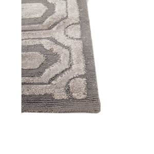 Alfombra de Bambú y Seda Azalea Aibs-3033 Anudada a Mano con Patrón Geométrico y Abstracto para Hogar y Pasillo, Forma Rectangular, 10 mm de Grosor - Product Image 4