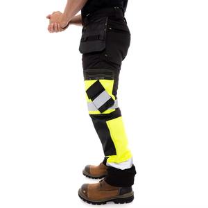 Ropa de trabajo de soldadura a prueba de calor para hombre de vaca Real taller pantalones de soldadura de alta calidad traje protector de piel de vaca resistente al calor y al fuego - Product Image 3