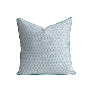 Newest Trending Easter Pillow <b>Covers</b> 100% Cotton Fabric Hand Block Printing Piping <b>Cushion</b> <b>Cover</b> Hand Printed Pillow Case - Product Image 1