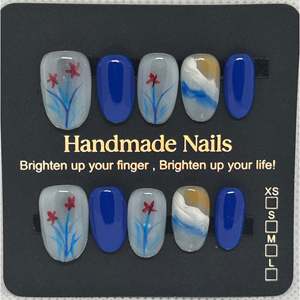 "Artificial Fingernails Medium Size for Easy Application" - Product Image 1