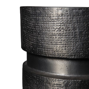 Fabricant de tabouret latéral en métal fait à la main en aluminium tabouret d'appoint rond en incrustation d'os Console pour salon chambre meubles - Product Image 2