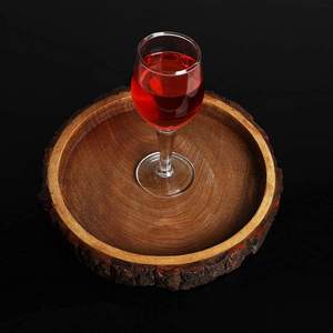 Bandeja de Madera Artesanal para Servir, Ecológica, Apta para Lavavajillas, Ideal para Celebraciones y Regalos Festivos, Decoración del Hogar al por Mayor - Product Image 2