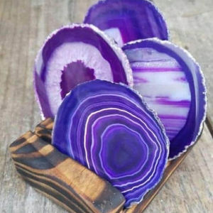 Dessous de verre en résine époxy de conception unique Meilleure qualité Cuisine et tasse à eau de table Dessous de verre en résine à prix raisonnable Inde - Product Image 5