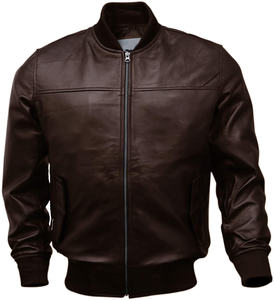 Chaqueta de Cuero Sintético con Cuello Levantado para Motocicleta, Cortavientos de Moda para Hombre - Product Image 5